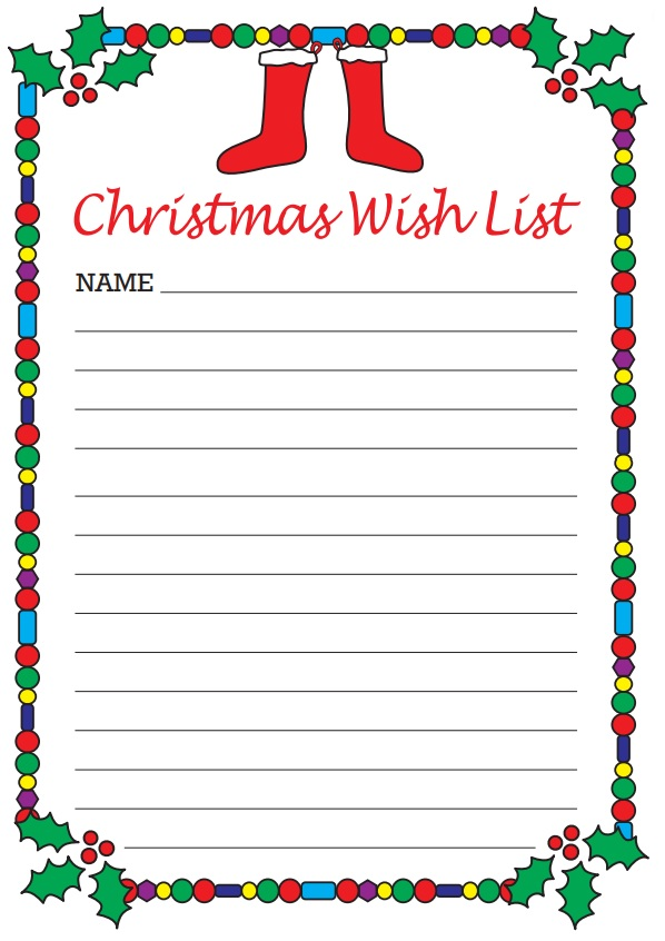 Detail Christmas List Png Nomer 15