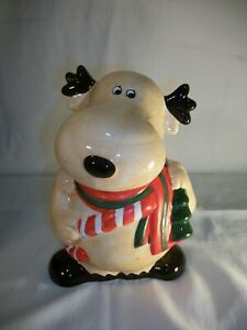 Detail Christmas Moose Cookie Jar Nomer 22