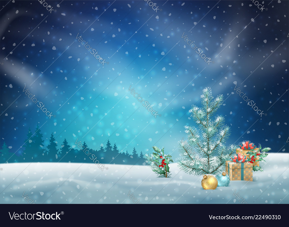 Detail Christmas Night Background Nomer 31