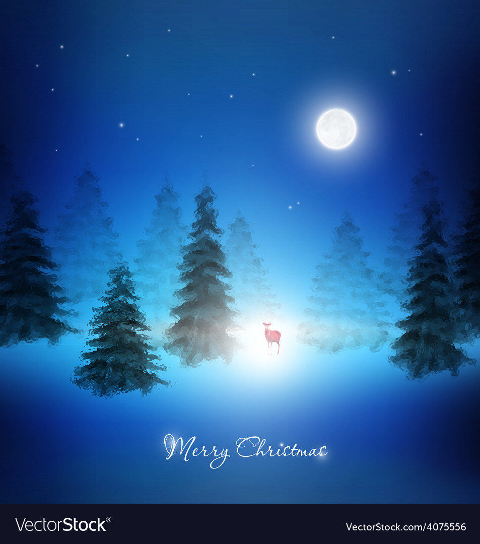 Detail Christmas Night Background Nomer 8