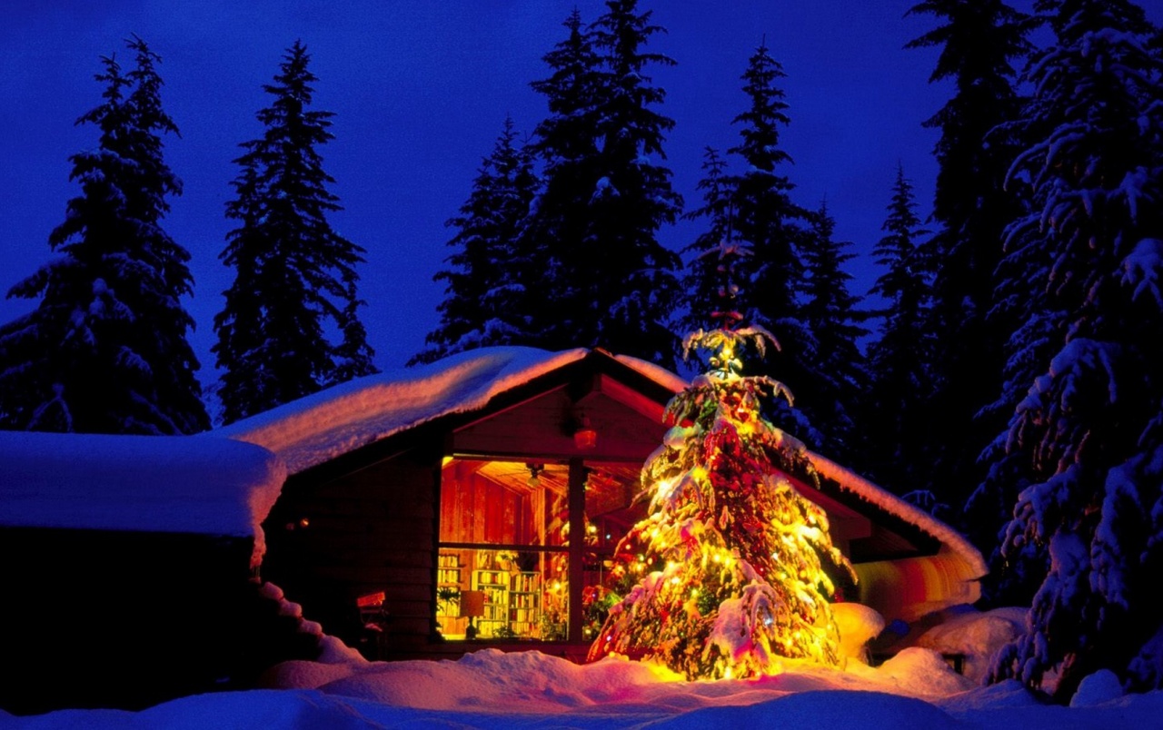 Detail Christmas Night Wallpaper Nomer 13