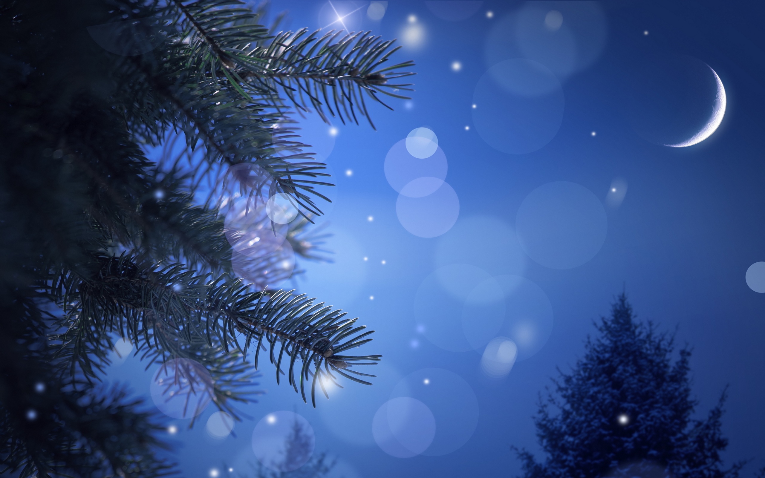 Detail Christmas Night Wallpaper Nomer 19