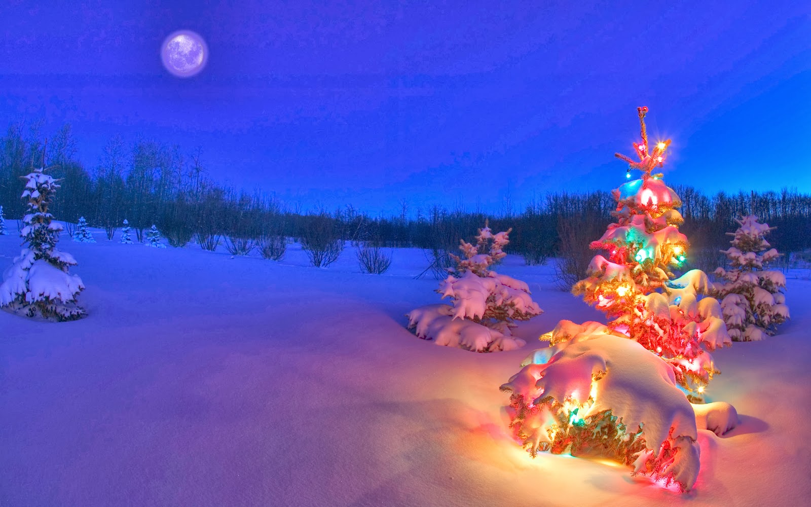 Detail Christmas Night Wallpaper Nomer 23
