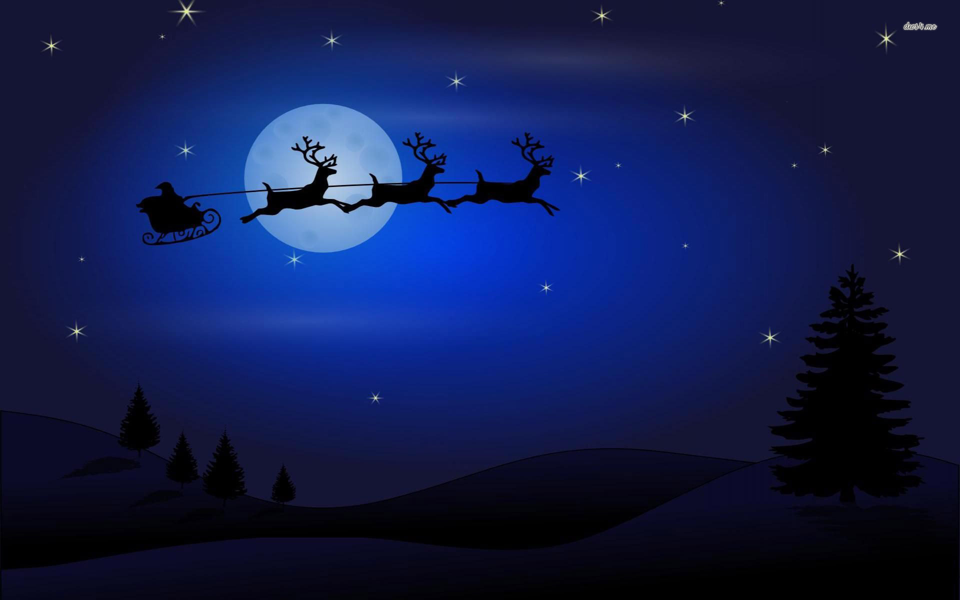 Detail Christmas Night Wallpaper Nomer 24