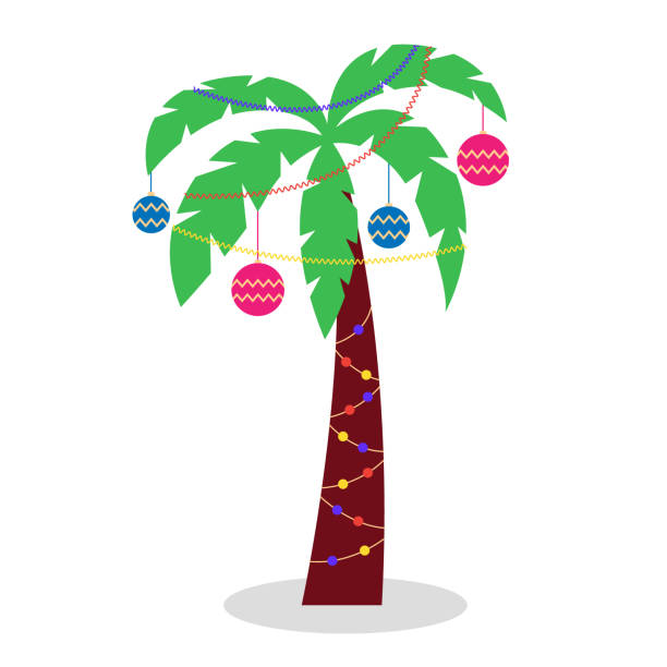 Christmas Palm Tree Clipart - KibrisPDR