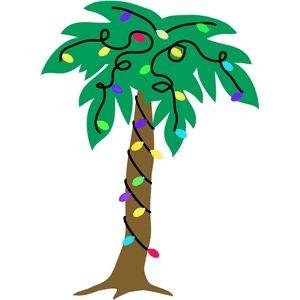 Detail Christmas Palm Tree Clipart Nomer 20
