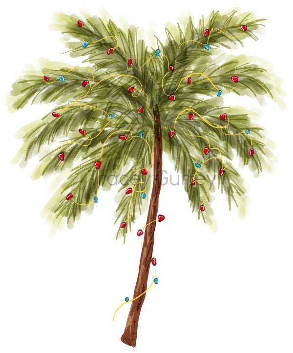 Detail Christmas Palm Tree Clipart Nomer 31