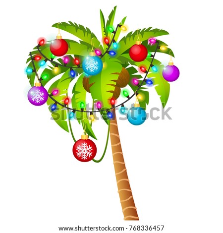 Detail Christmas Palm Tree Clipart Nomer 34