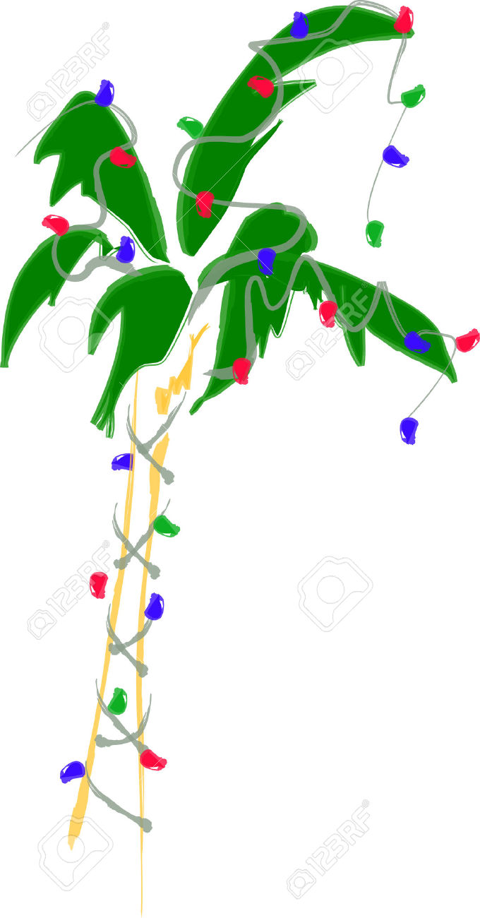 Detail Christmas Palm Tree Clipart Nomer 35