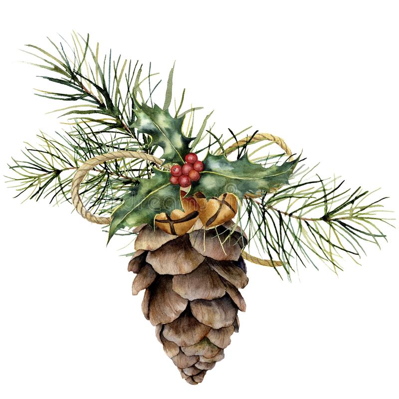 Detail Christmas Pinecone Clipart Nomer 17