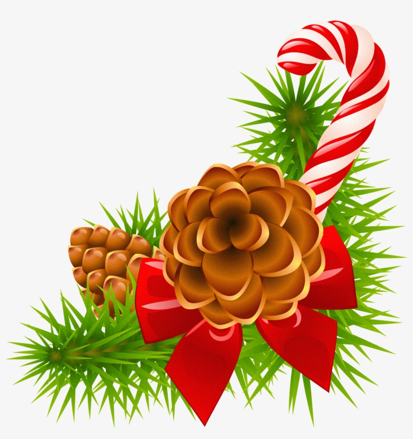 Detail Christmas Pinecone Clipart Nomer 3