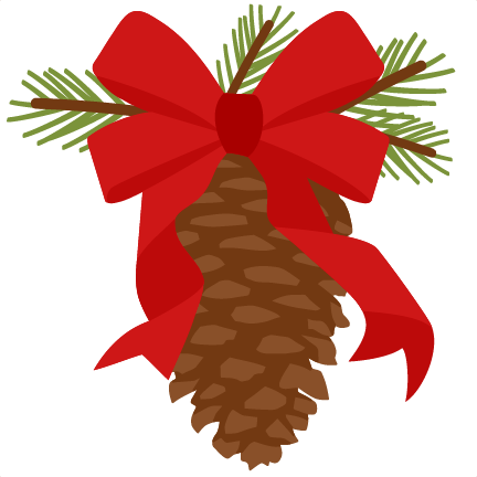 Detail Christmas Pinecone Clipart Nomer 33