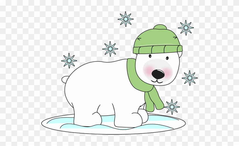 Detail Christmas Polar Bear Clipart Nomer 20