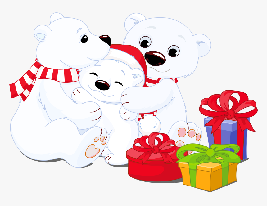 Detail Christmas Polar Bear Clipart Nomer 21