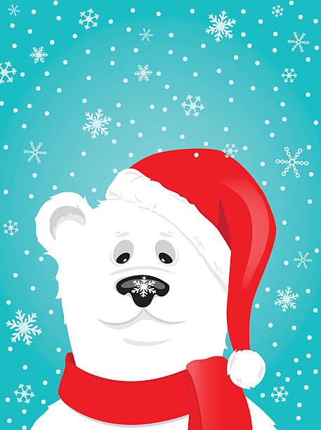 Detail Christmas Polar Bear Clipart Nomer 32