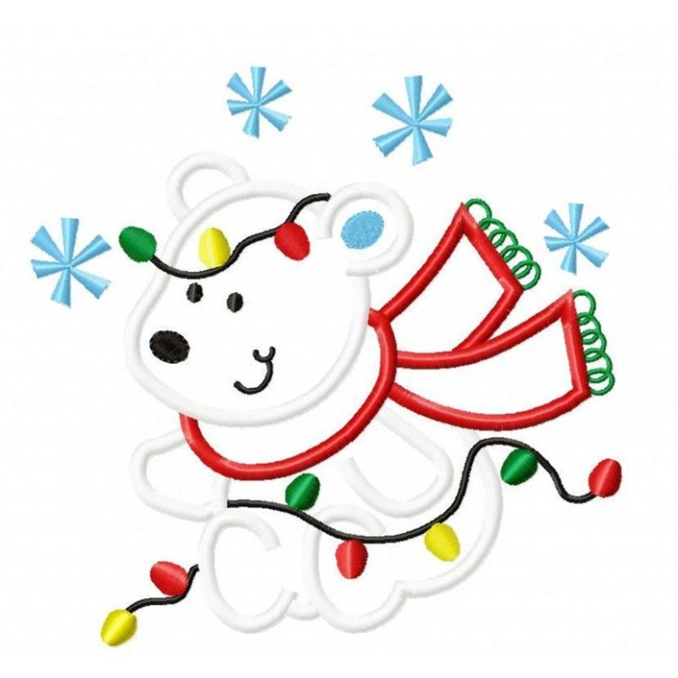 Detail Christmas Polar Bear Clipart Nomer 5
