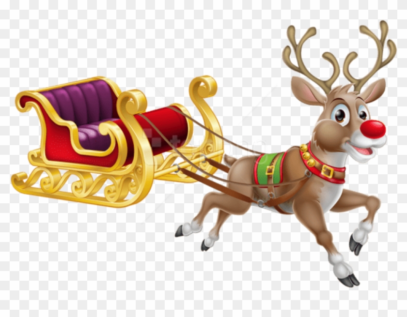 Detail Christmas Sleigh Png Nomer 22