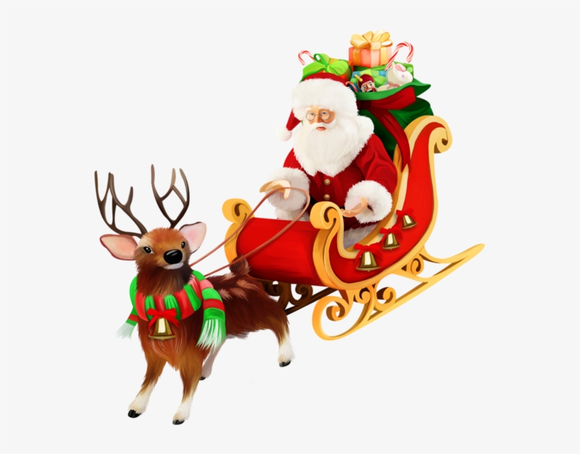 Detail Christmas Sleigh Png Nomer 27
