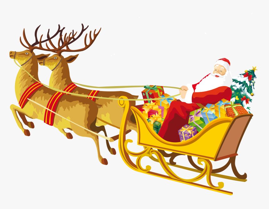 Detail Christmas Sleigh Png Nomer 33