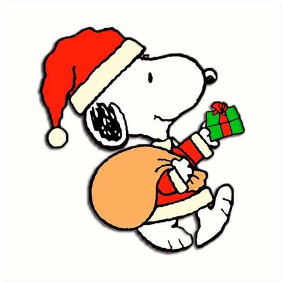 Detail Christmas Snoopy Clipart Nomer 12