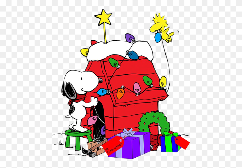 Detail Christmas Snoopy Clipart Nomer 21