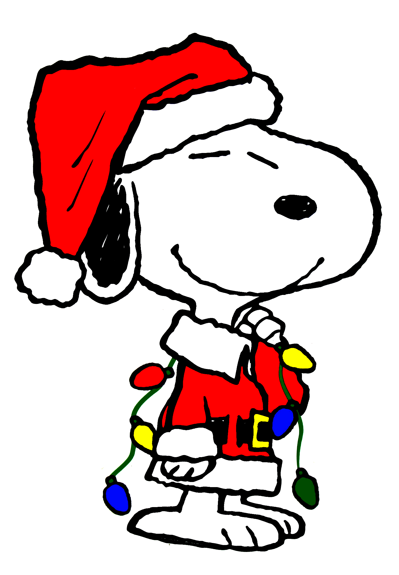 Detail Christmas Snoopy Clipart Nomer 4