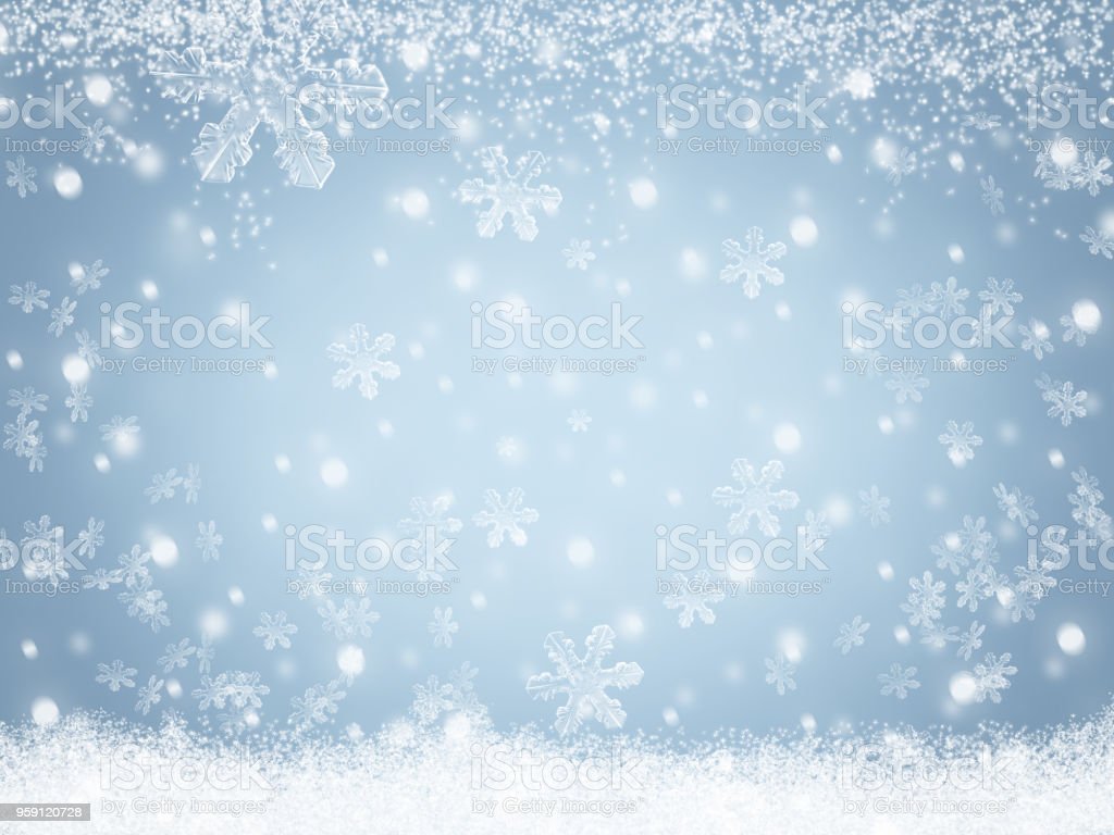 Detail Christmas Snow Background Nomer 3