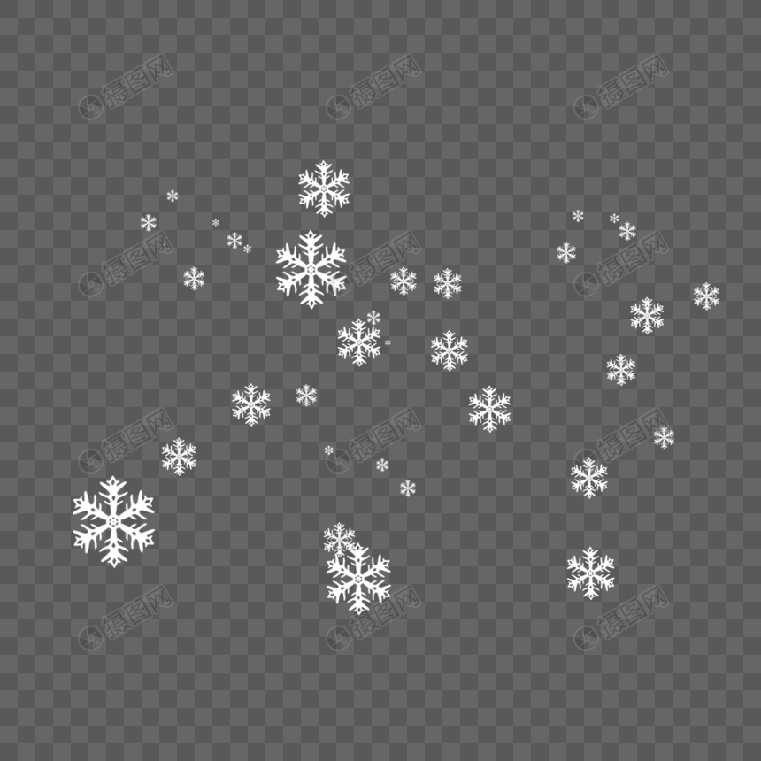 Detail Christmas Snowflakes Png Nomer 3