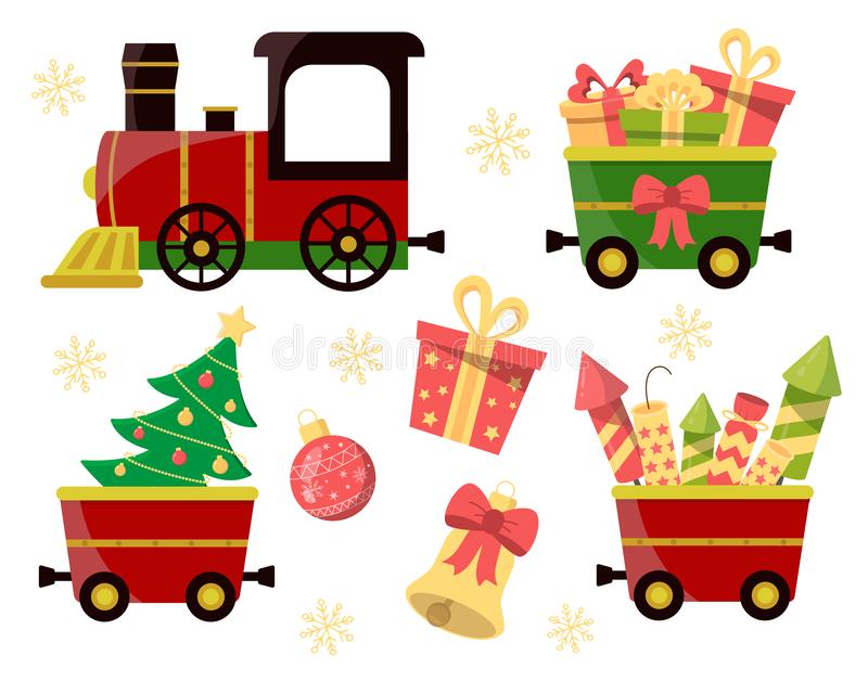 Detail Christmas Trains Clipart Nomer 46