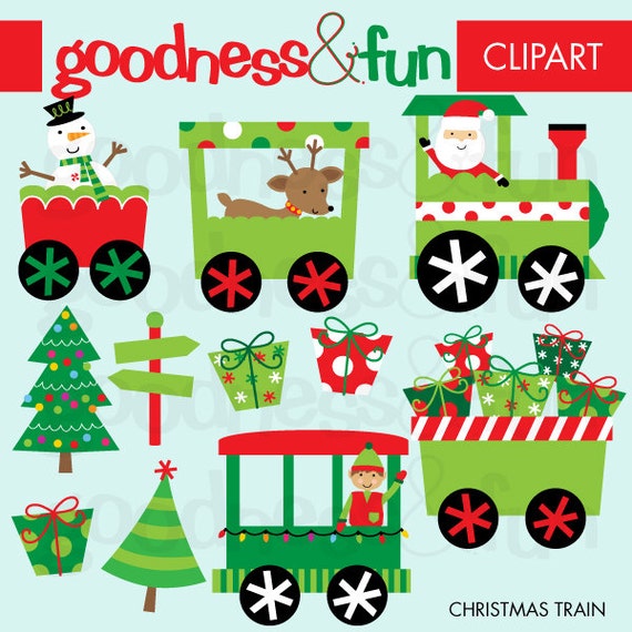 Detail Christmas Trains Clipart Nomer 52