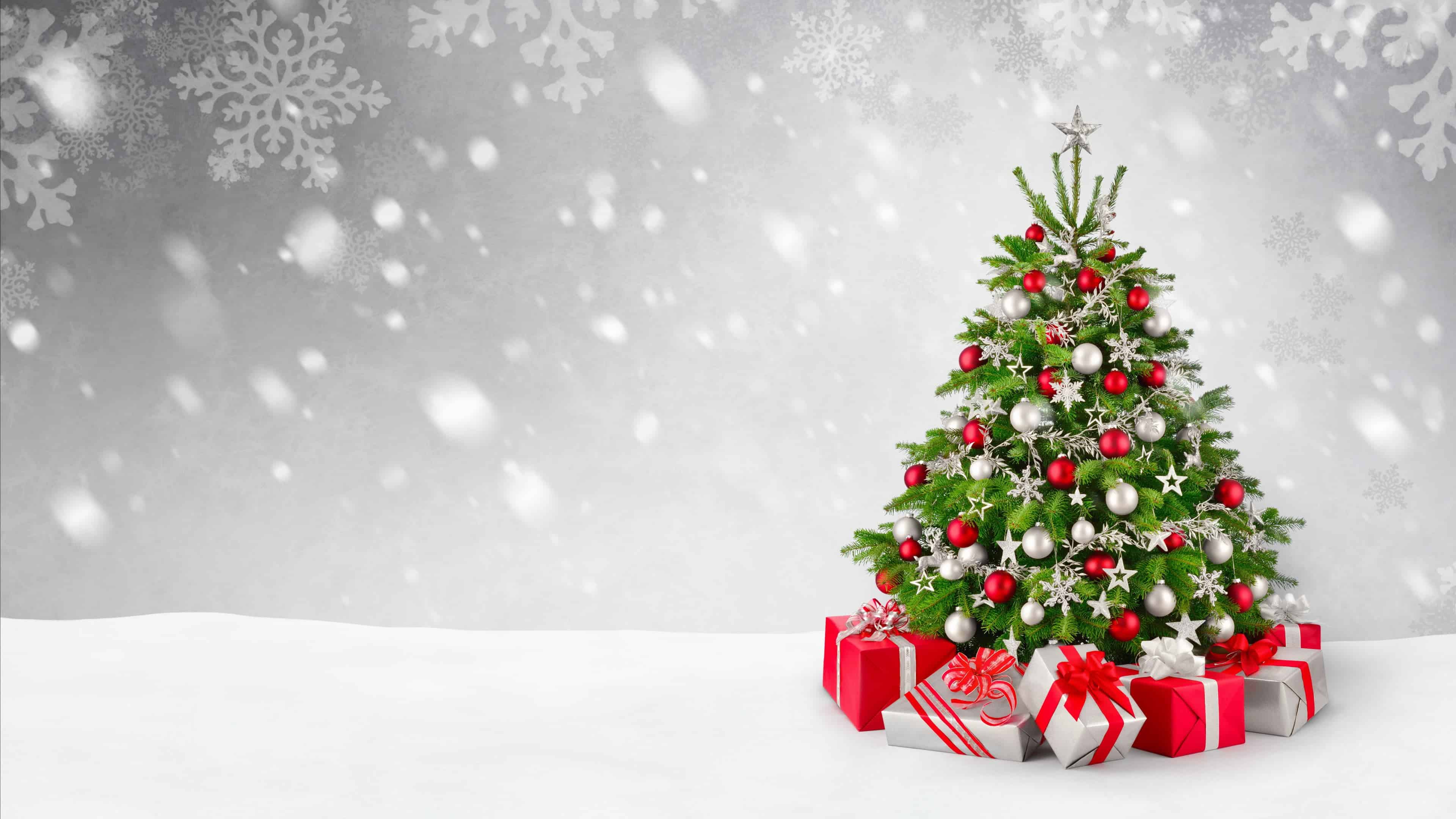 Detail Christmas Tree Background Hd Nomer 3