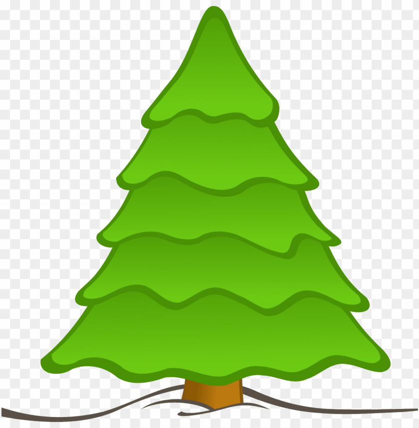 Detail Christmas Tree Clipart Transparent Nomer 15