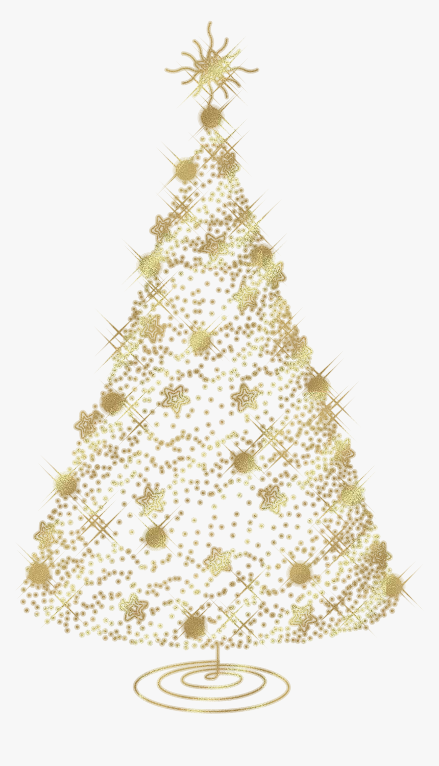 Detail Christmas Tree Clipart Transparent Nomer 21