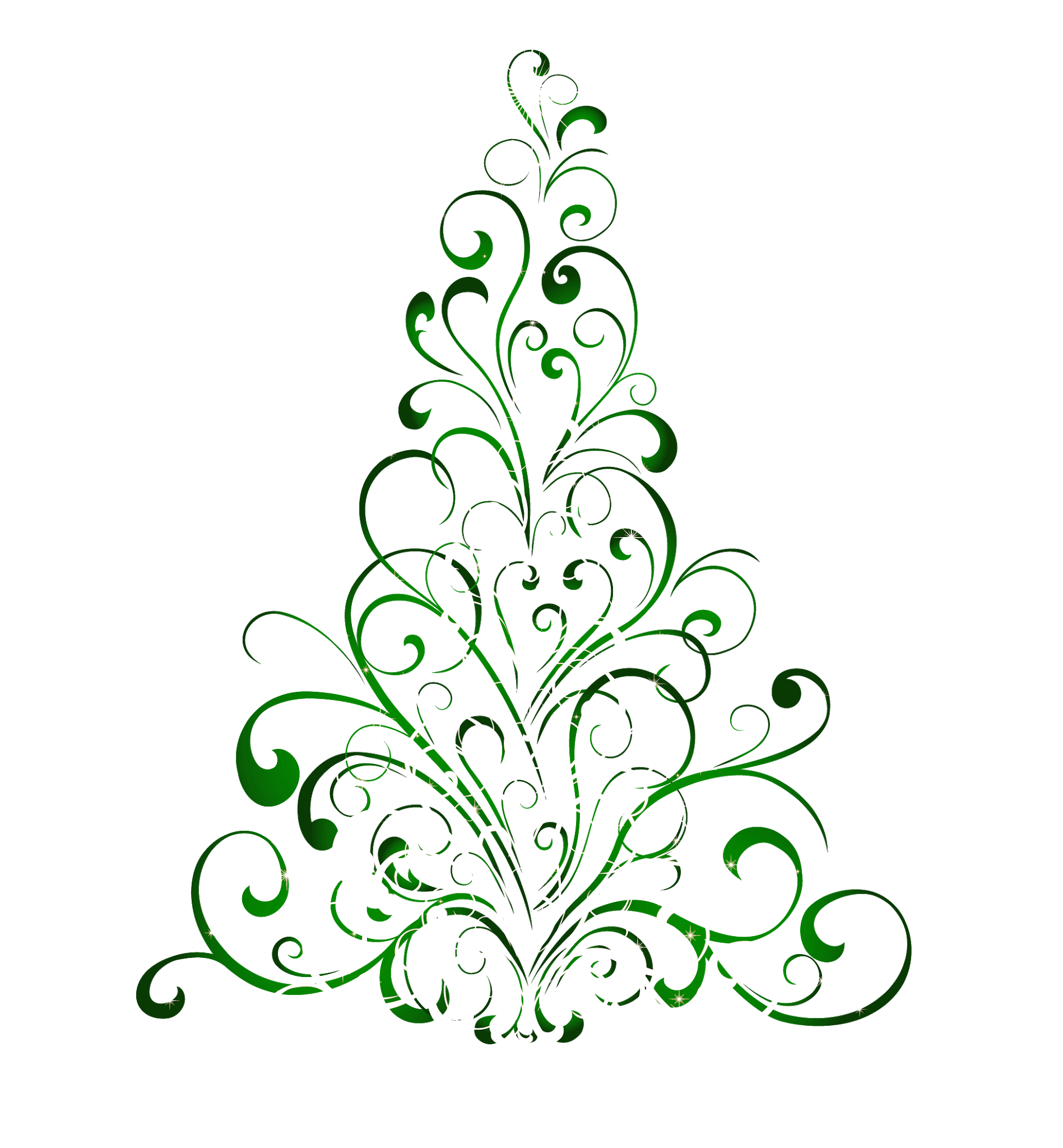 Detail Christmas Tree Clipart Transparent Nomer 39