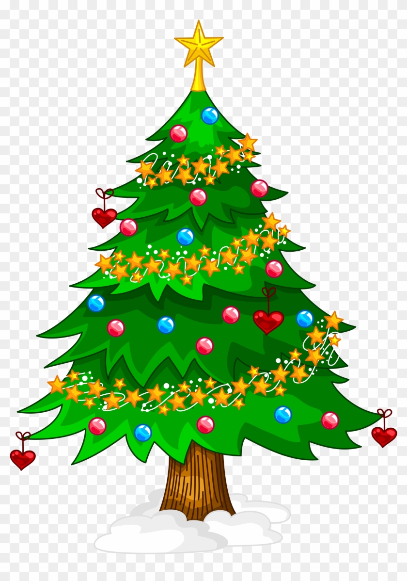 Christmas Tree Clipart Transparent Background - KibrisPDR