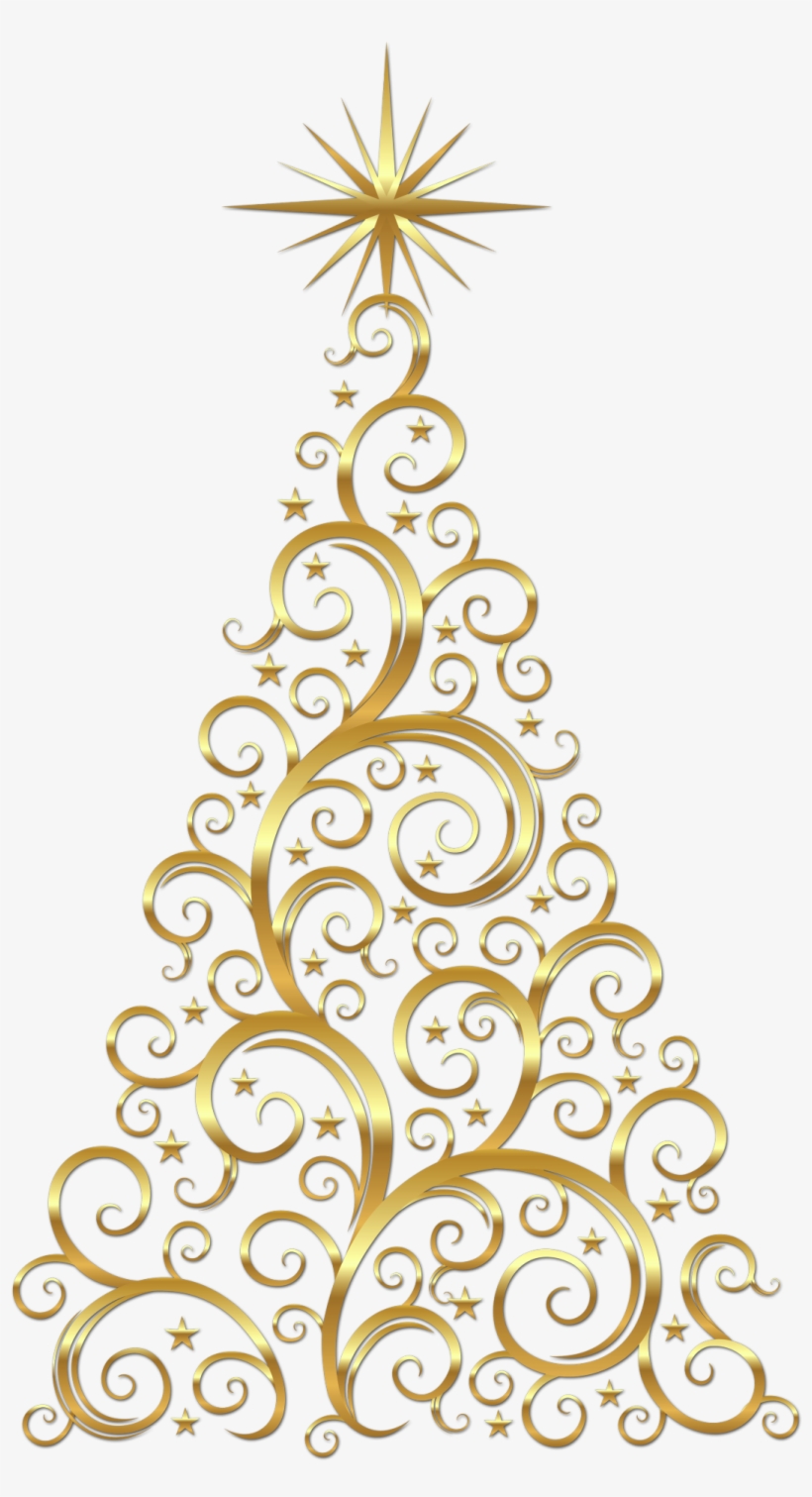 Detail Christmas Tree Clipart Transparent Background Nomer 21