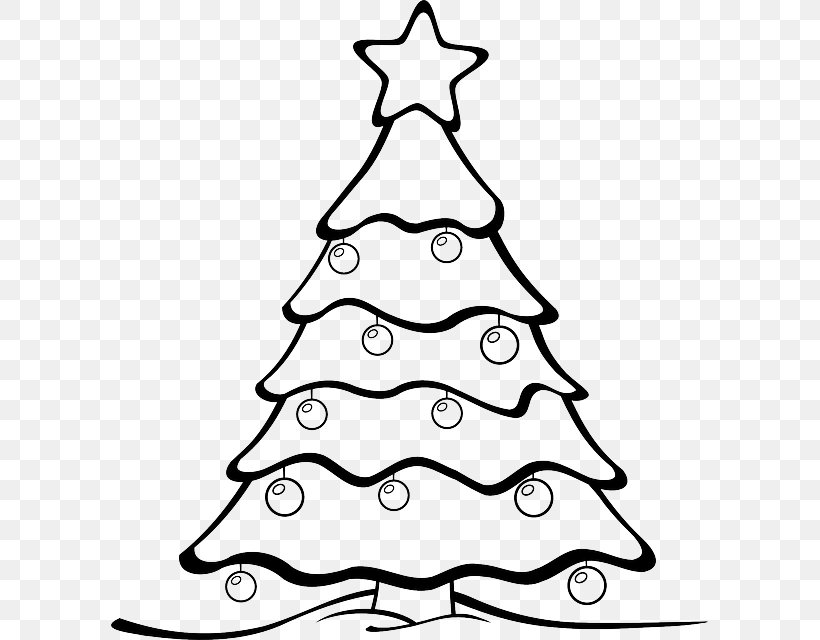 Detail Christmas Tree Drawing Png Nomer 7