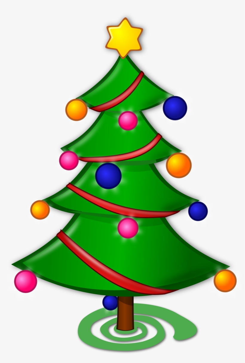 Detail Christmas Tree Free Clipart Nomer 15