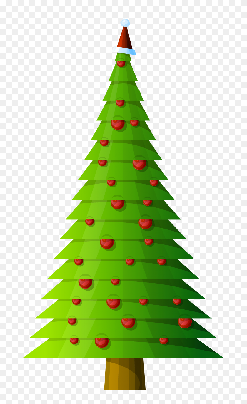 Detail Christmas Tree Free Clipart Nomer 19