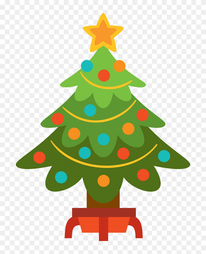 Detail Christmas Tree Free Clipart Nomer 22