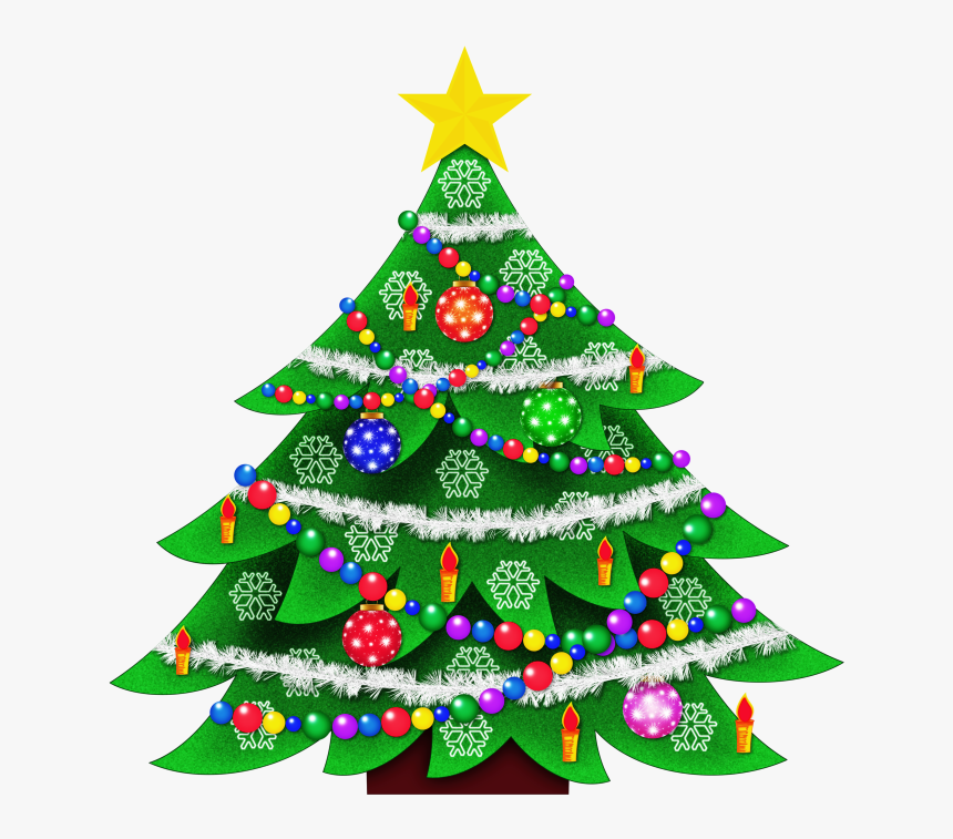 Detail Christmas Tree Free Clipart Nomer 5