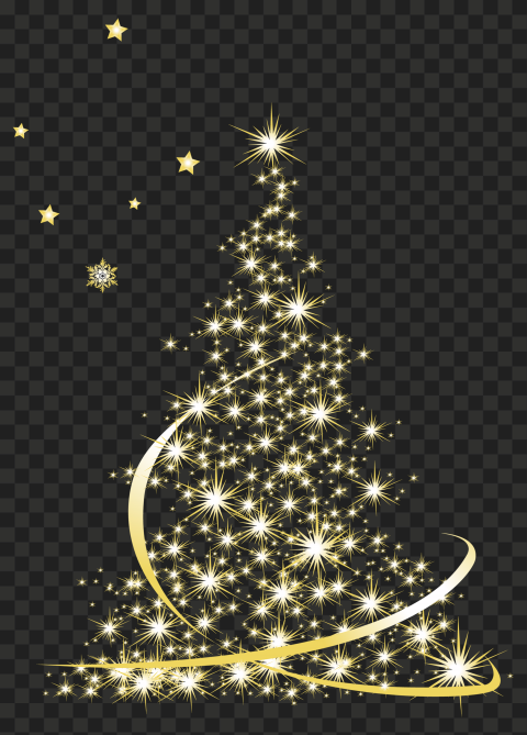 Detail Christmas Tree Gold Png Nomer 2