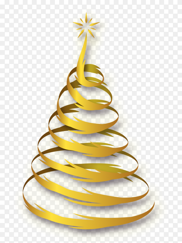 Detail Christmas Tree Gold Png Nomer 20