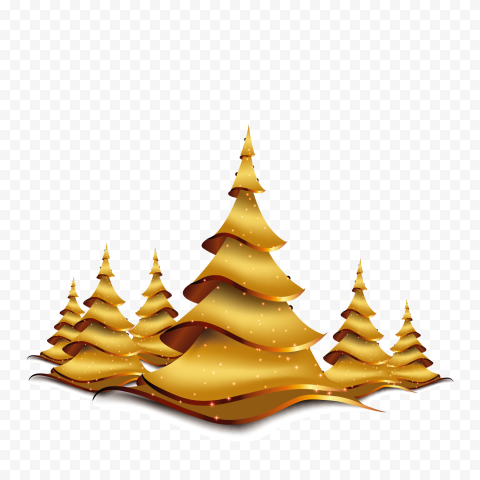 Detail Christmas Tree Gold Png Nomer 25