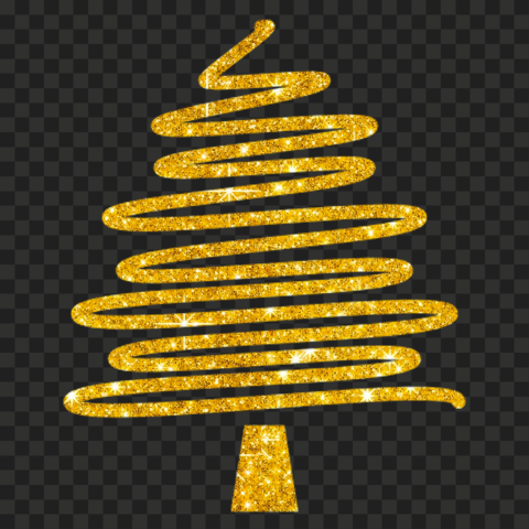 Detail Christmas Tree Gold Png Nomer 39