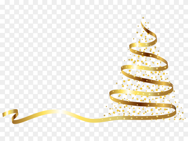 Detail Christmas Tree Gold Png Nomer 40