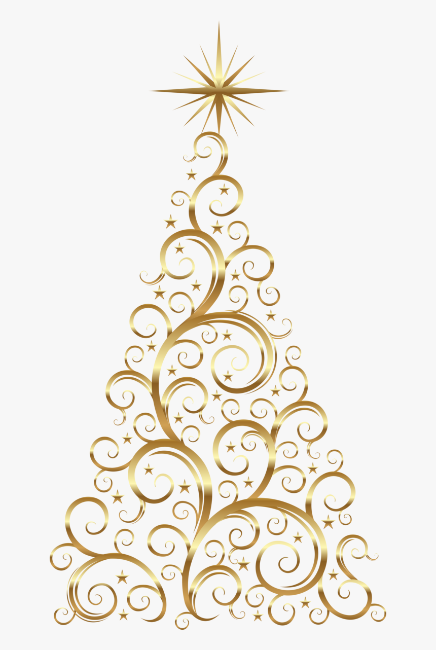 Detail Christmas Tree Gold Png Nomer 8