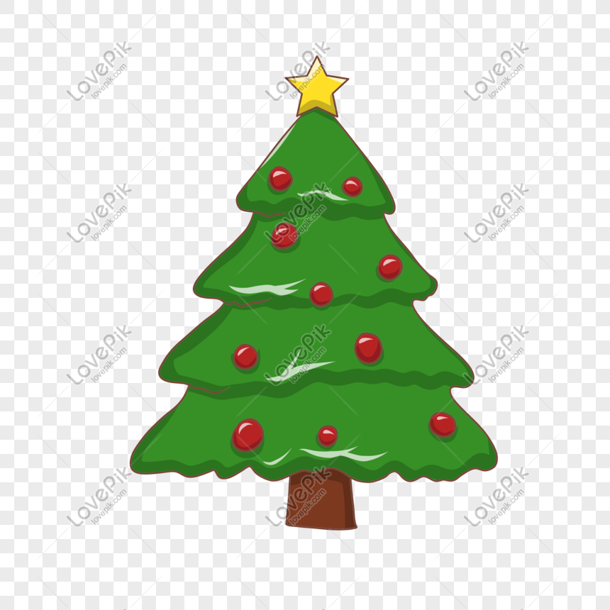 Detail Christmas Tree Illustration Png Nomer 47