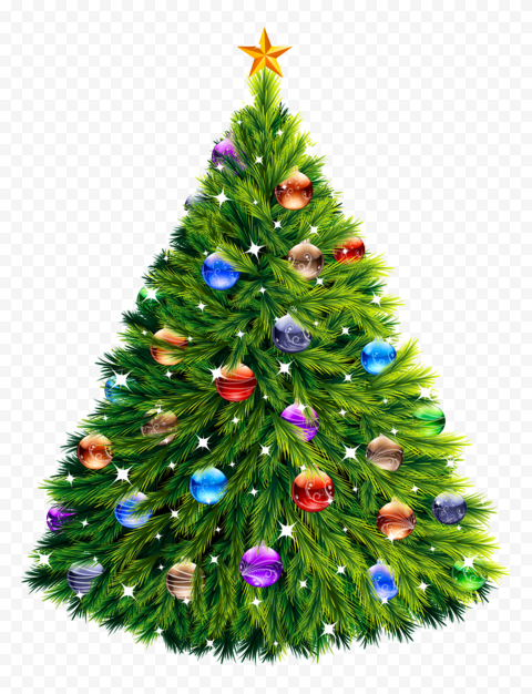 Detail Christmas Tree Illustration Png Nomer 53