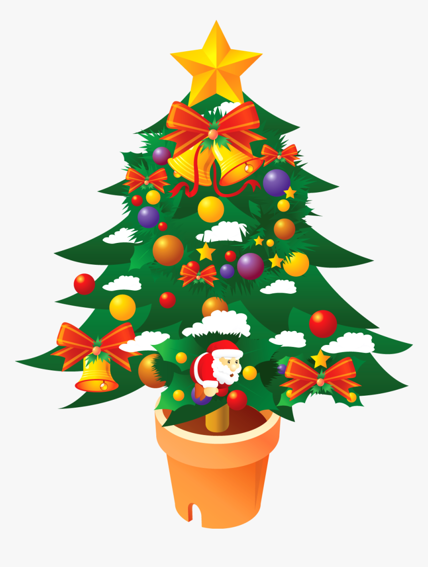 Detail Christmas Tree Images Clipart Nomer 34